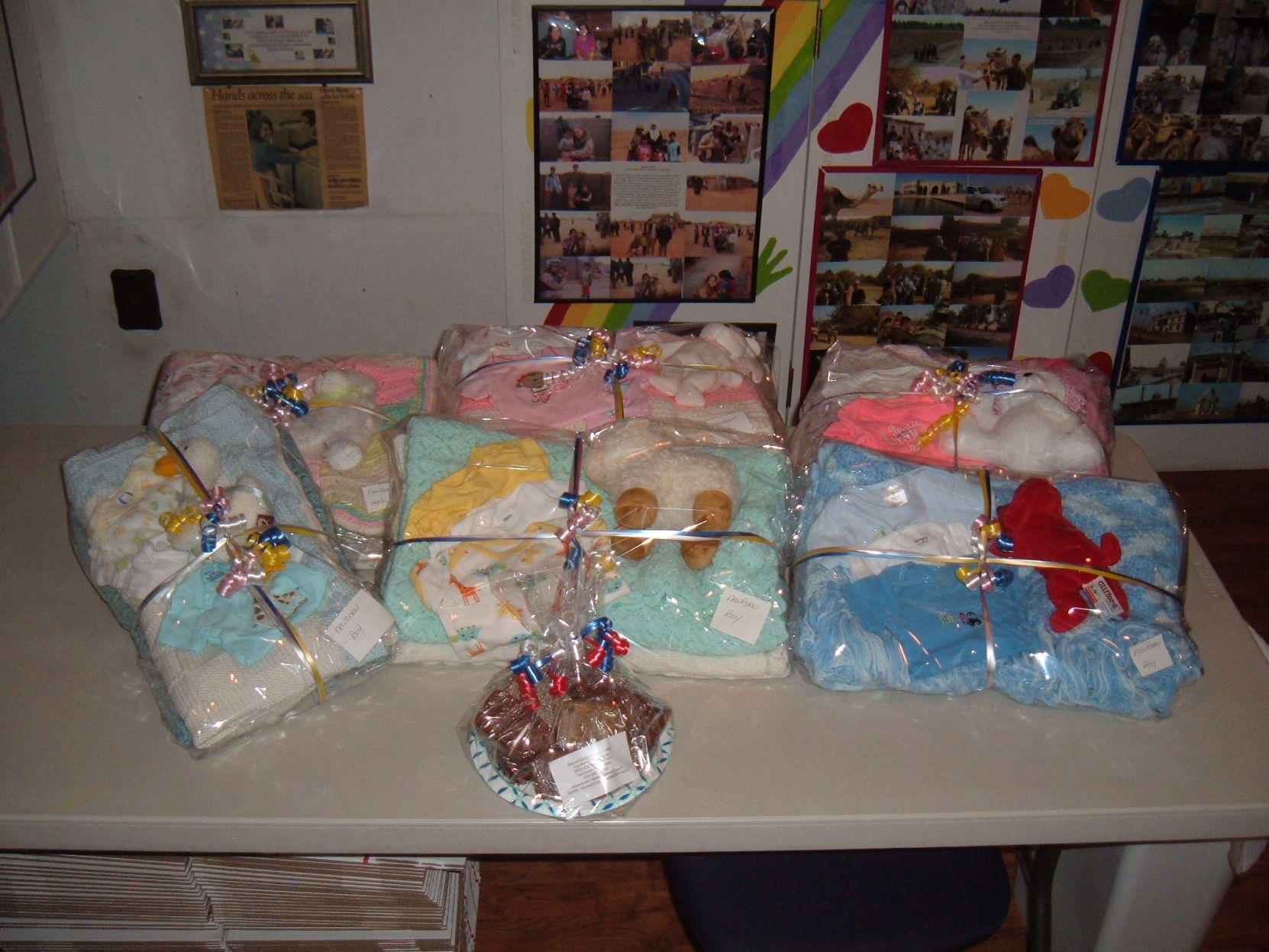 Mama Cindy's donation to Noyes' First Steps Program!